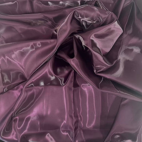 Crystalized Reflective Liquid Bridal Satin Fabric - 100 Percent Polyester Fabric, Solid, 59/60" Width (1 Yard)