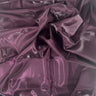 Bridal Satin Fabric Crystalized Reflective Liquid