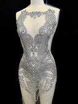 Rhinestone Bodice Applique
