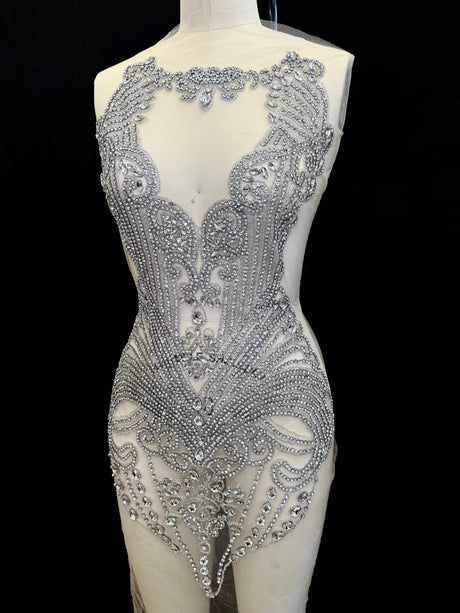 Rhinestone Bodice Applique