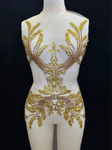Rhinestone Bodice Applique