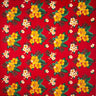 Hibiscus Plumeria Tropical Leaves Clusters 100 Percent Rayon Fabric - Red, Hunter Green, Royal, Navy Tropical Floral Print, 36" X 45" (1 Yard)