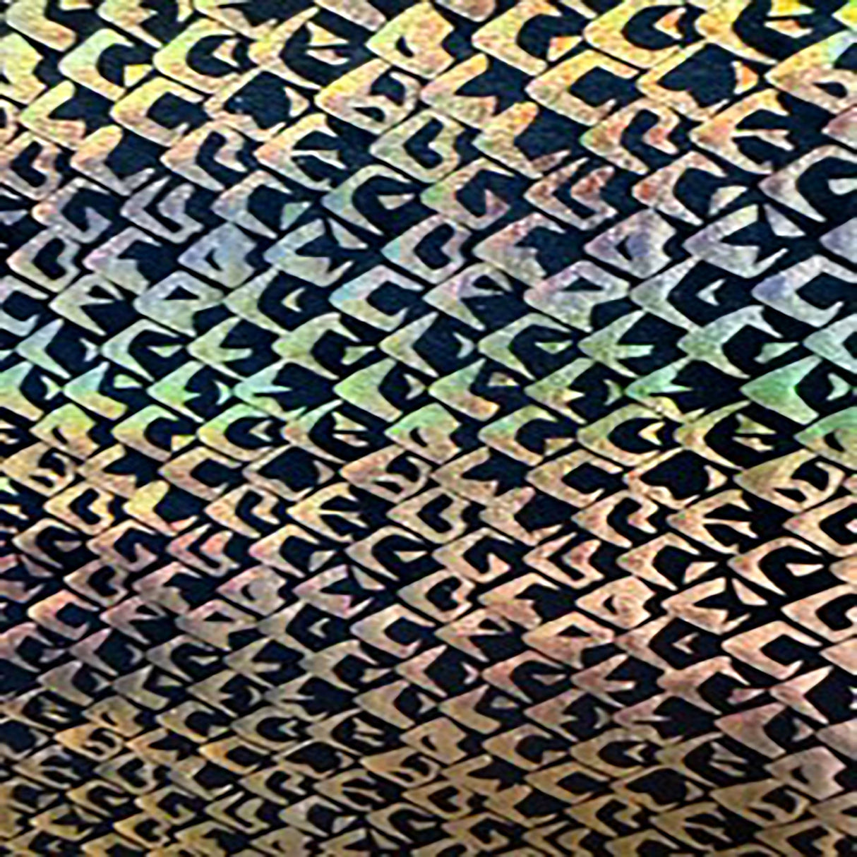 Nylon Spandex Mermaid Snake Hologram Foil Fabric