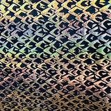 Nylon Spandex Mermaid Snake Hologram Foil Fabric