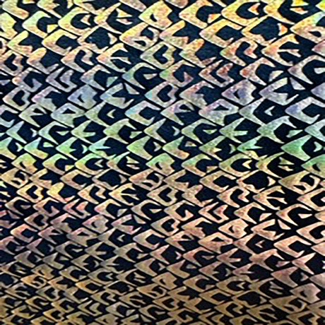 Nylon Spandex Mermaid Snake Hologram Foil Fabric