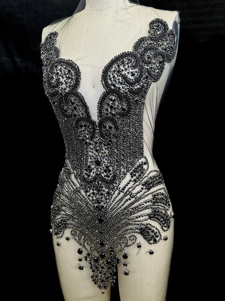 Rhinestone Bodice Applique