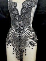 Rhinestone Bodice Applique