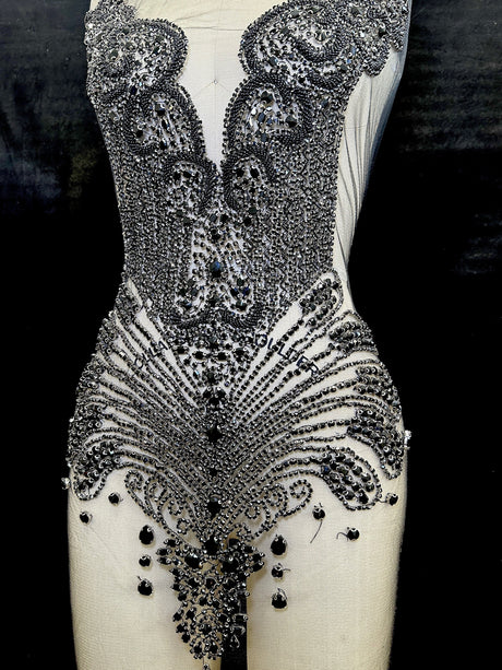 Rhinestone Bodice Applique