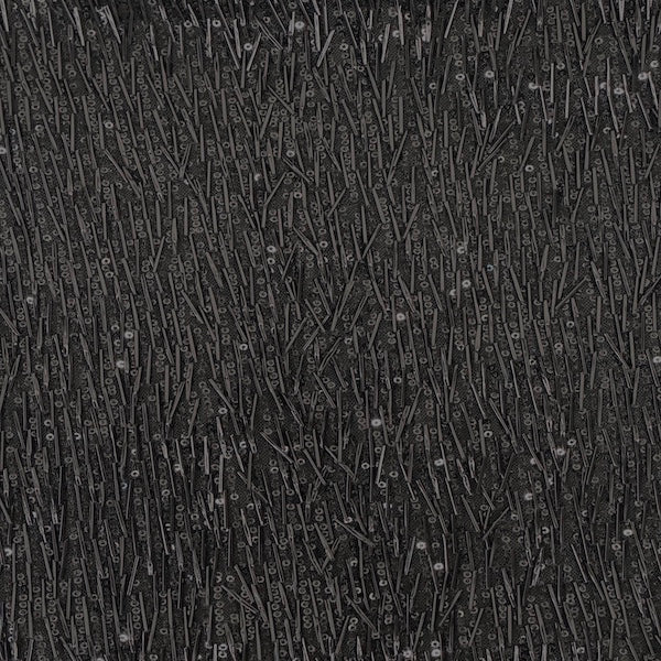 Stretch Sequins Fabric French Fringe
