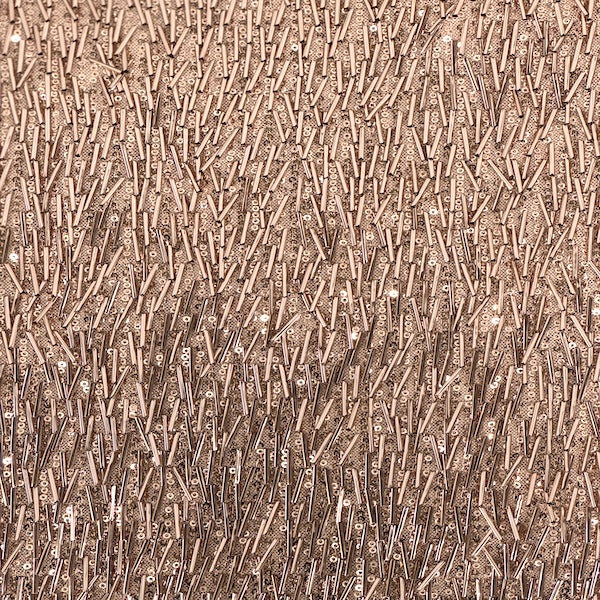 Stretch Sequins Fabric French Fringe