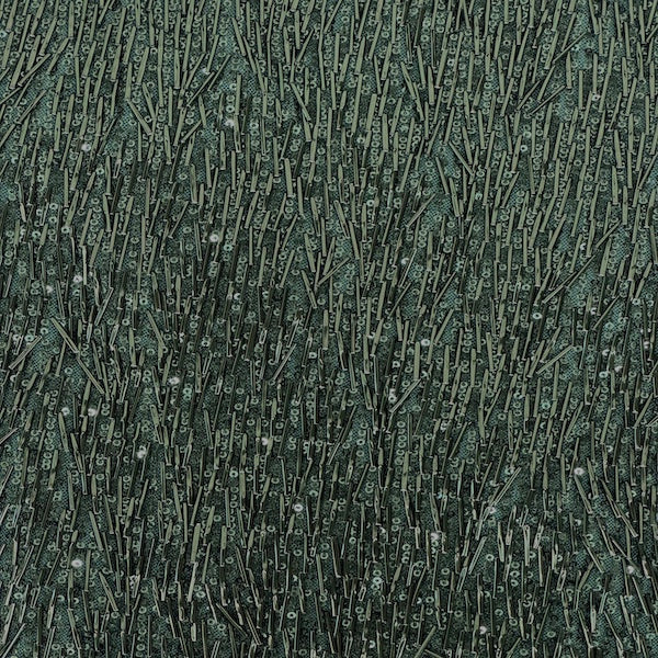 Stretch Sequins Fabric French Fringe
