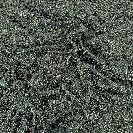 Stretch Sequins Fabric French Fringe