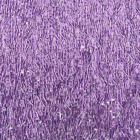 Stretch Sequins Fabric French Fringe