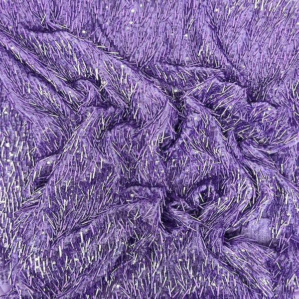 Stretch Sequins Fabric French Fringe