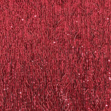 Stretch Sequins Fabric French Fringe