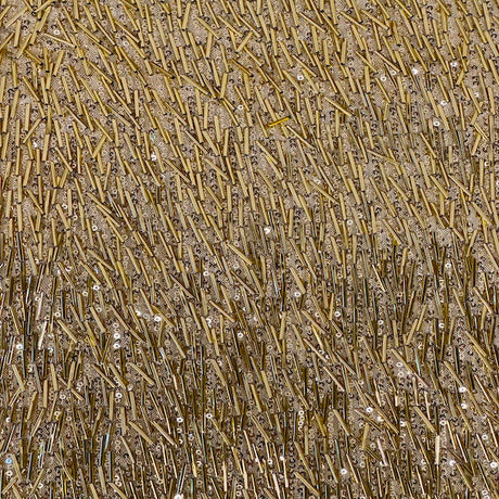 Stretch Sequins Fabric French Fringe
