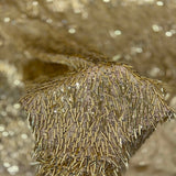 Stretch Sequins Fabric French Fringe