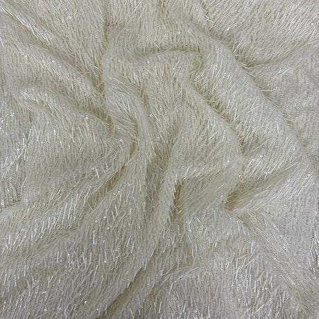 Stretch Sequins Fabric French Fringe