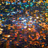 Polyester Sequin Mesh Fabric Dangling Oval Holographic 50"