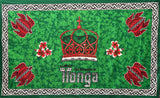 Polyester Sarong Kingdom of Tonga Crown Turtle Plumeria