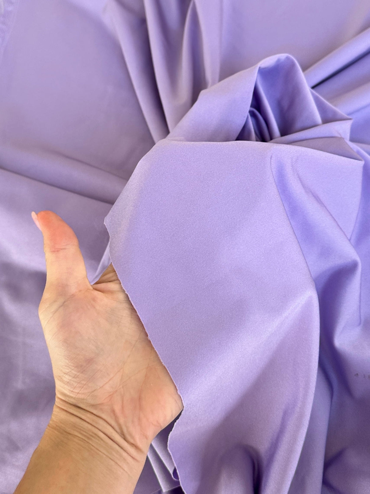 Shiny Nylon Spandex Lilac