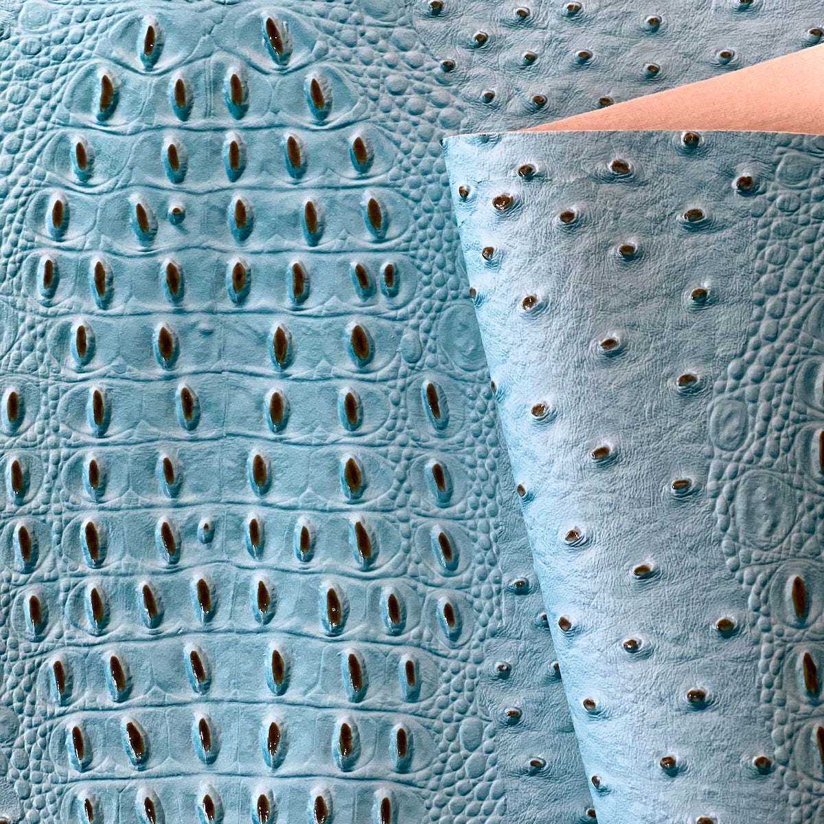 Faux Leather Vinyl Fabric Gatorich Collection