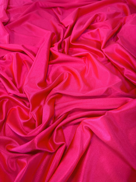 Shiny Nylon Spandex Fuchsia Neon