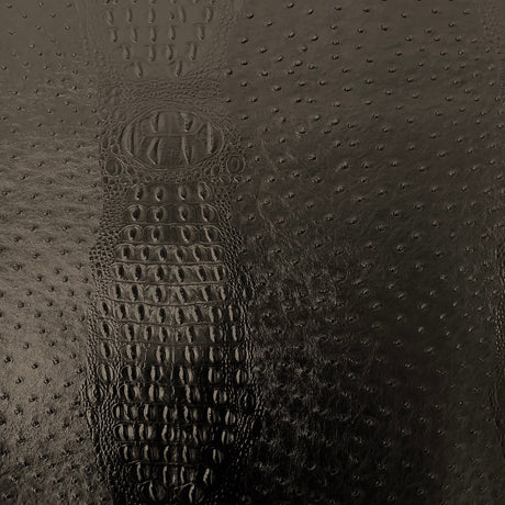 Gatorich Faux Leather Vinyl Fabric - Textured Solid Colors, 54/56" Width (1 Yard)