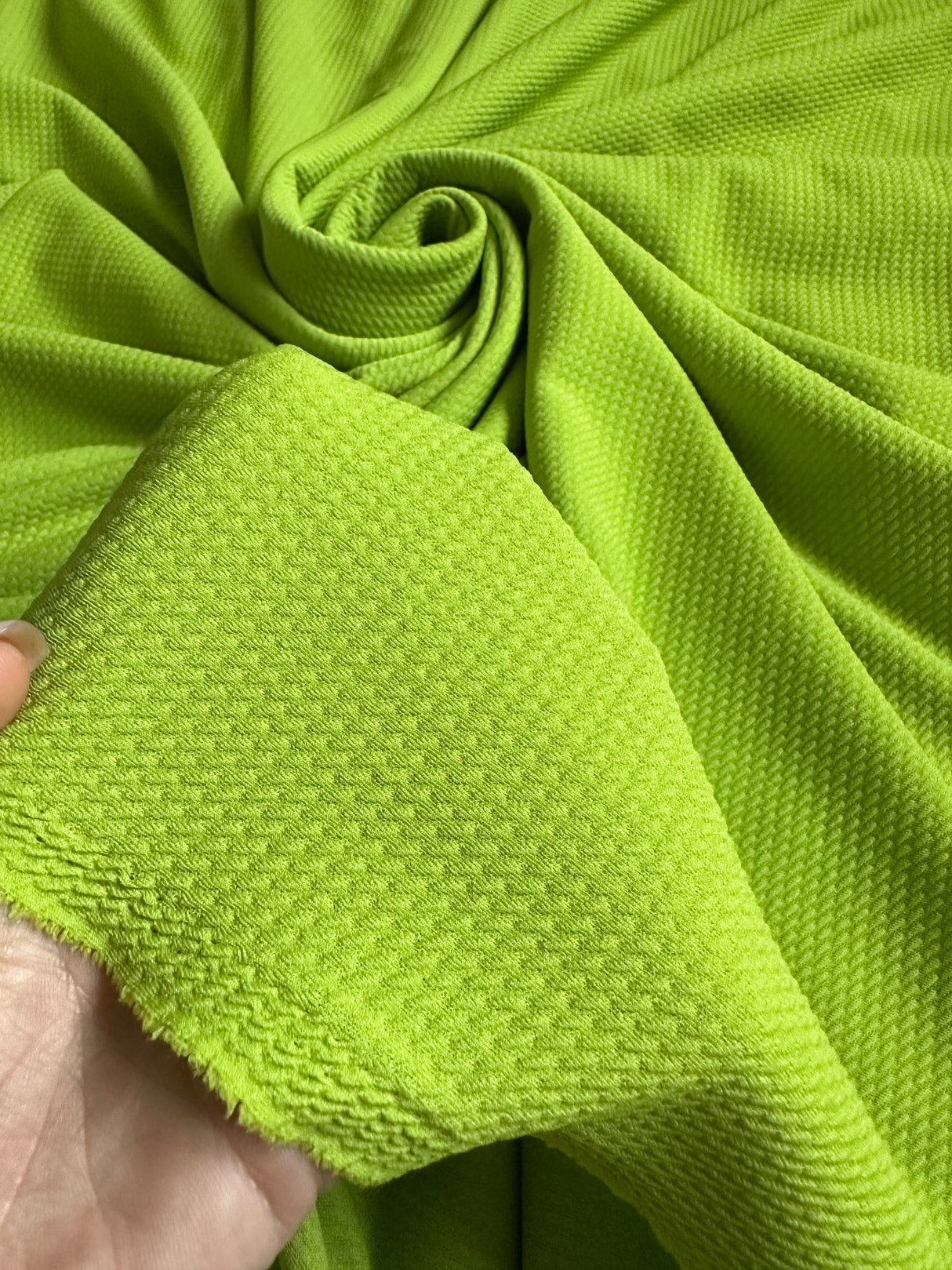 Lime Green Liverpool Knit