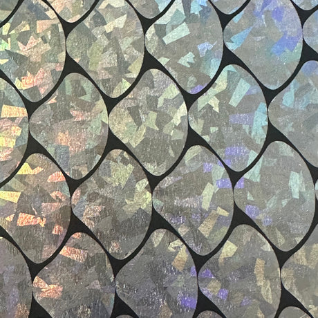 Nylon Spandex Hologram Mermaid Shell Fabric