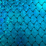 Nylon Spandex Hologram Mermaid Shell Fabric