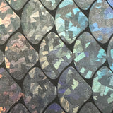 Nylon Spandex Hologram Mermaid Shell Fabric