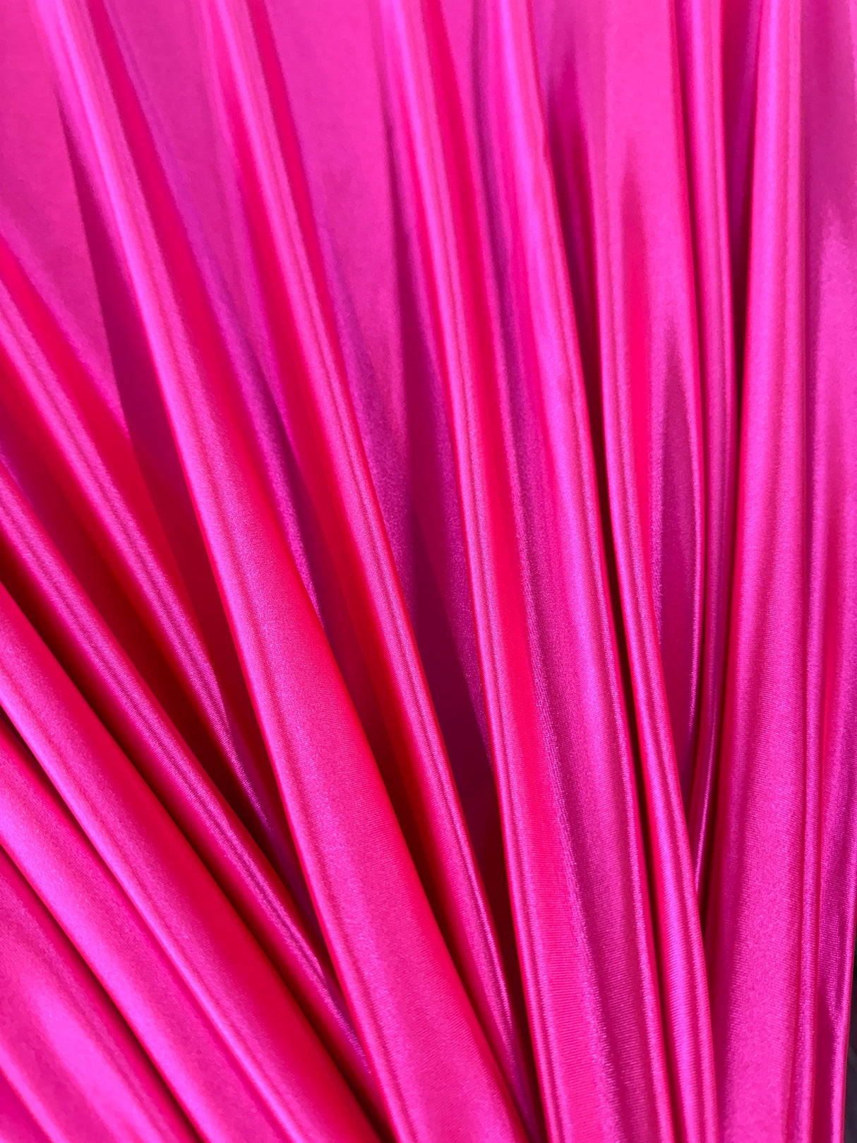 Shiny Nylon Spandex Hot Pink