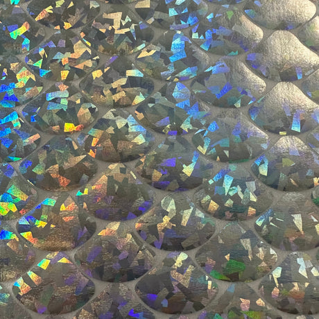 Nylon Spandex Hologram Mermaid Shell Fabric