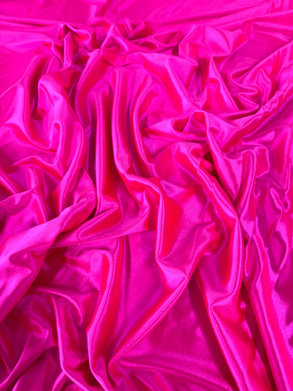 Shiny Nylon Spandex Hot Pink