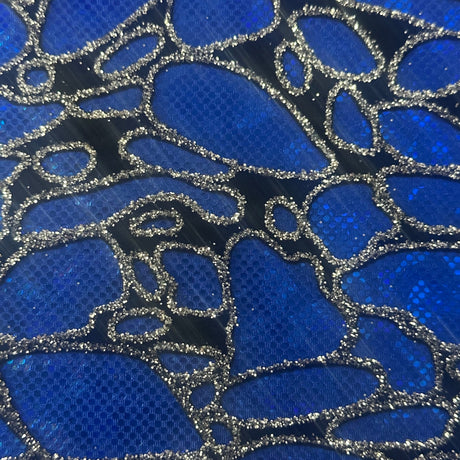 Nylon Spandex Maze Hologram Fabric 60"