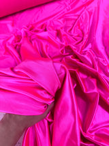 Shiny Nylon Spandex Hot Pink