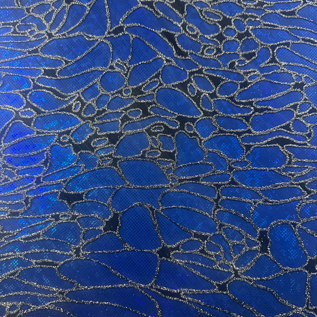 Nylon Spandex Maze Hologram Fabric 60"