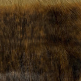 Faux Fur Fabric Wolf Striped 60" Wide