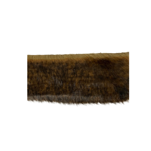 Faux Fur Fabric Wolf Striped 60" Wide