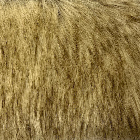 Faux Fur Fabric Wolf Striped 60" Wide