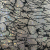 Nylon Spandex Maze Hologram Fabric 60"