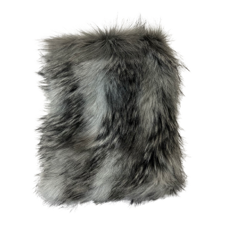 Faux Fur Fabric Wolf Striped 60" Wide