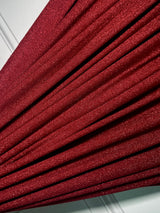 Stretch Metallic Lurex Knit Burgundy