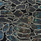 Nylon Spandex Maze Hologram Fabric 60"