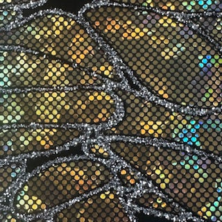 Nylon Spandex Maze Hologram Fabric 60"