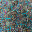 Sur Multicolor Burnout Stretch Velvet Fabric - Multicolor Burnout, 60" Width, 4-Way Stretch, 250 GSM (1 Yard)