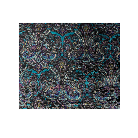 Burnout Stretch Velvet Fabric Multicolor