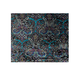 Sur Multicolor Burnout Stretch Velvet Fabric - Multicolor Burnout, 60" Width, 4-Way Stretch, 250 GSM (1 Yard)