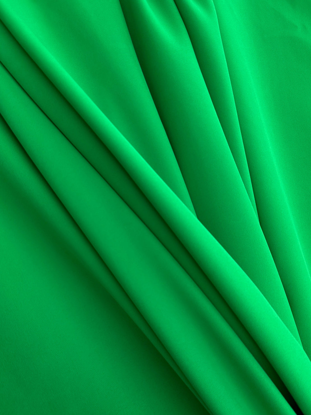 Stretch Crepe Green